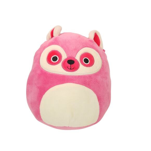 Squishmallows Lucia The Hot Pink Lemur Plush Stuffed Animal Toy 2022 Kellytoy - Picture 1 of 9